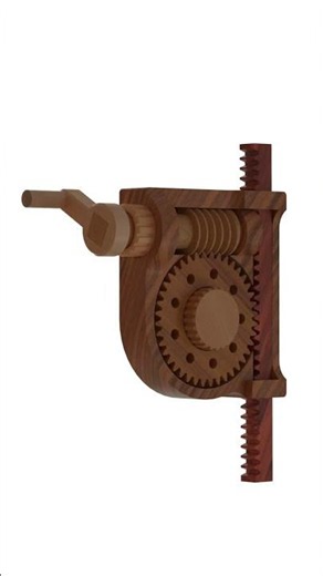 Converting rotational motion to linear motion