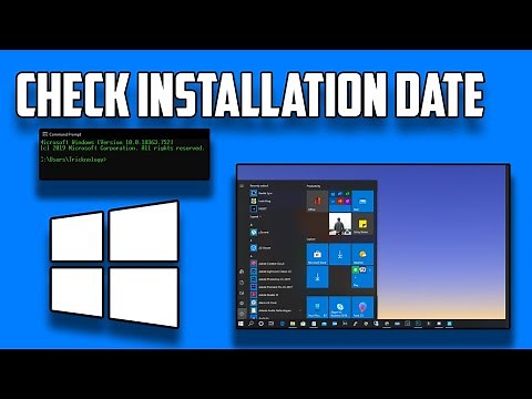 How To Check Your Windows 10 Operating System Installation Date Using CMD
