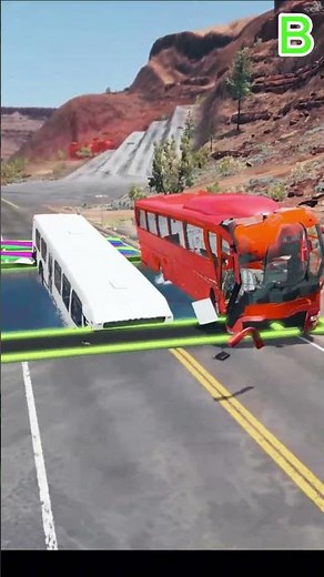 Cars & Truck vs Buses - BeamNG.drive #beamngdrive
