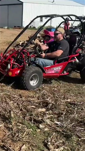 Epic Dune Buggy Jumps & Fire! Boy's Wild Ride! #shorts