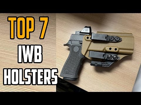 Best IWB Holsters 2025 - Top 7 Conceal Carry IWB Holsters Review