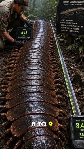 [ Arthropleura ] The Largest Bug That Ever Lived on Earth 😲