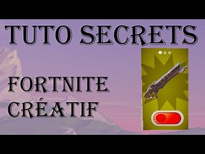 Comment créer des SECRETS INCROYABLES sur Fortnite Créatif (Hyper Facile !) 🔥