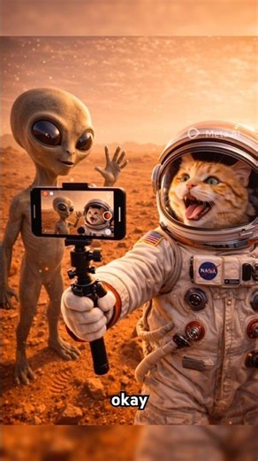 My Cat Went to Mars with NASA 🚀🇺🇸 | Epic Space Mission Adventure. #usa #cat #cute