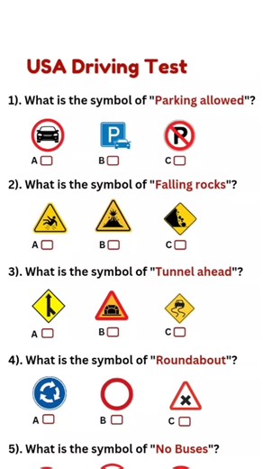 Can You Pass This USA Driving Test? 🚦