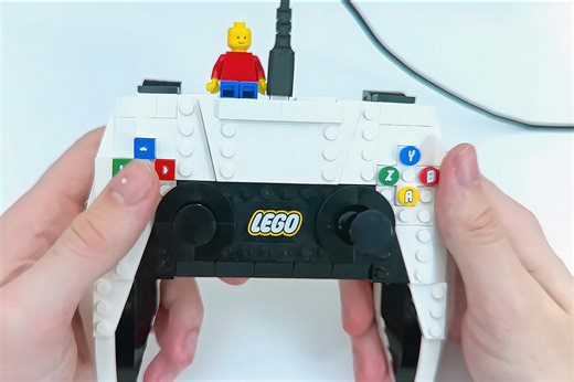 A LEGO Nintendo Switch Pro Controller That Actually Works