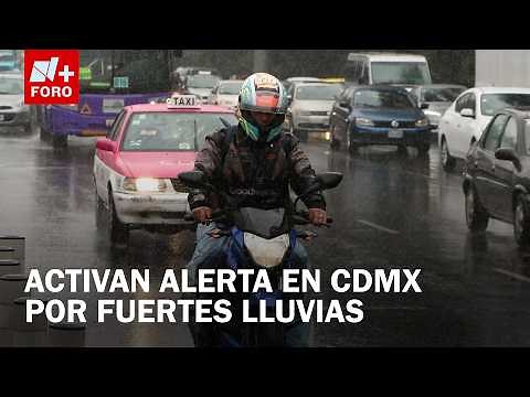 Heavy rain triggers yellow alert across all 16 Mexico City boroughs