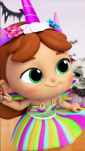 🎃 School Halloween Joy 🧸 | Nursery Rhymes for kids - Little Angel