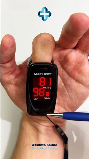 Verificando os valores do oxímetro #enfermagem #saúde #tecenfermagem