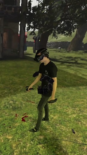 Exploring Boneworks in Virtual Reality: A Mixed Reality Mod Adventure