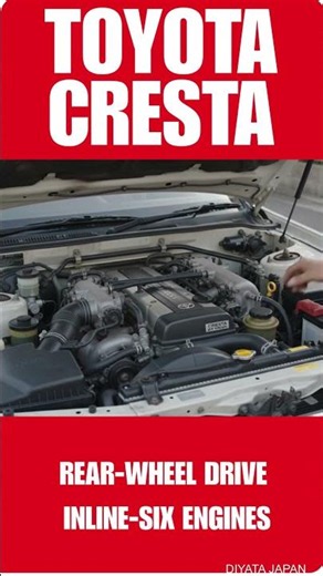 TOYOTA CRESTA 5th Generation 1996–2001 The Final X100 Luxury Sedan #automobile #jdm