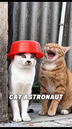 Wait… This Cat Just Became an Astronaut! 🚀🐱 #shorts #usafeed #cat #catshorts