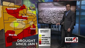 Drought outlook for New Mexico