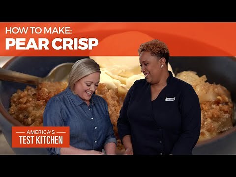 How to Make the Best Pear Crisp