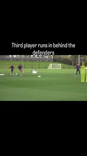 Ben Jones on Instagram: "A 3rd player run happens when the player without the ball makes a movement after two teammates combine, creating space and breaking defensive lines. Why 3rd player runs are effective: • They exploit defenders who are ball-watching 👀 • They create forward momentum without dribbling • They help teams play quickly through pressure • They are key in positional play and counter-attacks Coaching points: • Timing is crucial — run after the pass, not before • Angle of run shoul