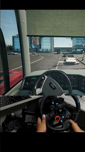 #shorts Realistic Fernbus Simulator - MAN Lion's Coach - Logitech G29 & Shifter gameplay