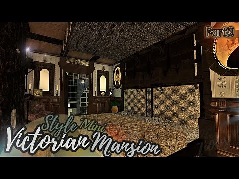 Victorian Style Mini Mansion Part(3/3) | House build | Bloxburg ROBLOX