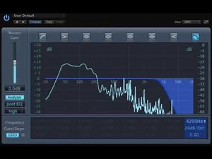 How to use high-pass and low-pass filters in equalization