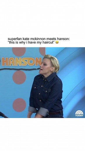 Kate McKinnon Meets Hanson on TODAY Show