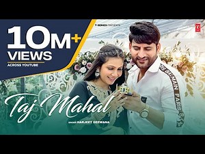 Ajay Hooda (Official Video) Taj Mahal | Prachi Tyagi | Harjeet Deewana | New Haryanvi Song 2025