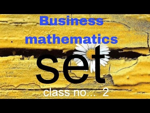 Business mathematics (set)