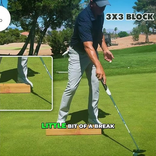 Fix putting consistency in 60 seconds with this drill #golf #golftips #golfdrills