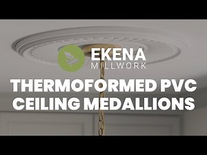How to Beautify Your Ceiling on a Budget with Thermoformed PVC Ceiling Medallions