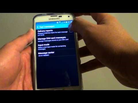 Samsung Galaxy S5: How to Enable/Disable Text Messages Delivery Report