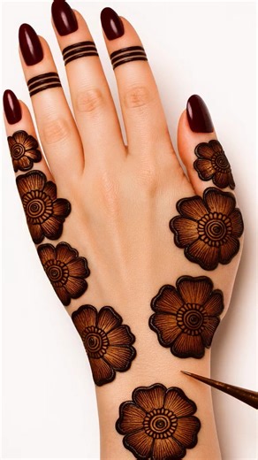 Stylish mehndi design #mehndi #shorts#reel#reels#new#simple#shortsfeed