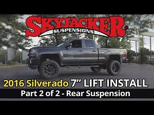 How to Install 7" Truck Lift Pt 2 - Ultimate Lift Guide - 2014-2018 Silverado & Sierra Skyjacker