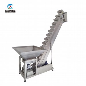 [Hot Item] Inclined Bucket Elevator for Grain Starch Food Lift Conveying Slant Granule Bucket Transport