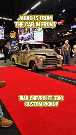 1948 Chevrolet 3100 Custom Pickup. #shorts #classicchevytrucks #mecumauctions #customtrucks