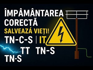 ⚡️⚠️⚡️TN-C-S, TNC, TT, IT, TN-S Explicatii. Explained simply #Grounding #ElectricalSafety #TN #TT.
