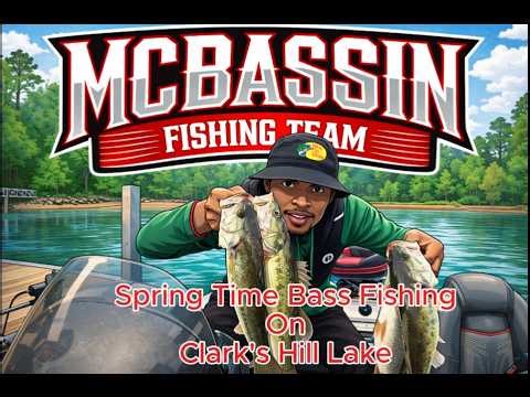 Windy Spring Bass Fishing on Clark’s Hill Lake! 30+ Catches, Lost Gear, Broken Rods