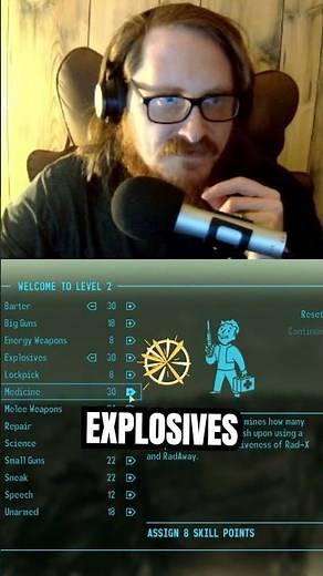 Level Up! curryaga's First Fallout 3 Perks & Stats!