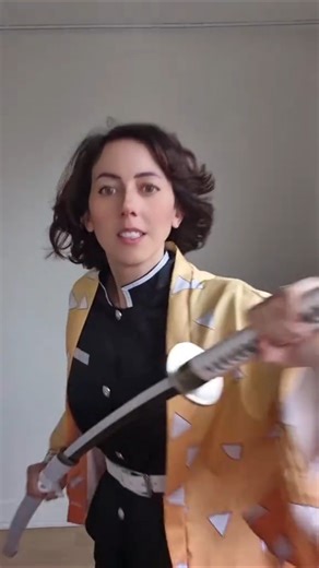 Zenitsu is here⚡️ #demonslayercosplay #knycosplay #zenitsu