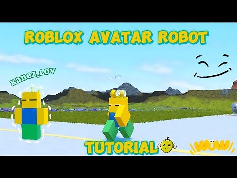 ROBLOX AVATAR ROBOT tutorial | plane crazy