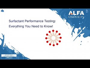 Surfactant Performance Testing: Everything You Need to Know!