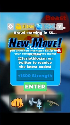 new muscle legends codes! #roblox #muscle #legends #code #gaming #shorts #trending #gameplay #viral