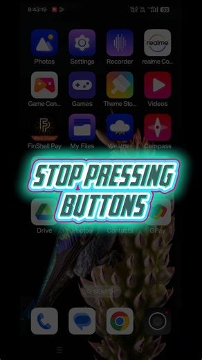 Stop Pressing Buttons! Use 3 Fingers 📱