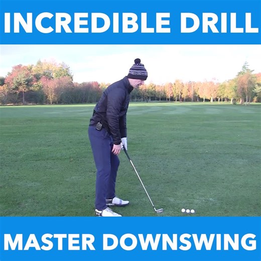 Learn to MASTER your DOWNSWING It helps you to experience how to start your downswing correctly. One of my favourite drills to feel a great transition. | Danny Maude Golf