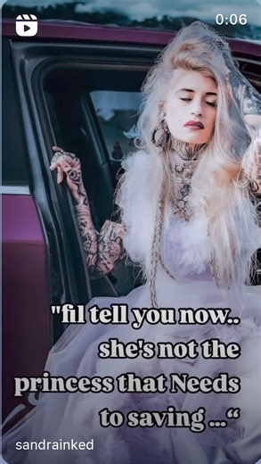 She's not the princess that needs saving.. That woman is a warrior who needs somewhere safe to rest between her battles...♥️ | Sandra Inked