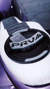 Custom Suzuki GSXR with a nice wide tire kit, custom seats and many other things to stand out in the crowd. #suzuki #gsxr #motorcycle #motorcycles #bikeshow #explorepage #reels #purple #widetire | Busa Rellz