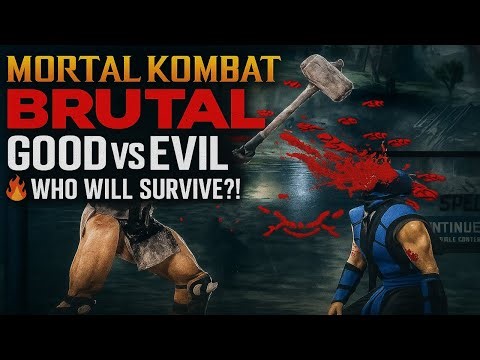 🔥 Mortal Kombat: GOOD vs EVIL 👹 | The Most Brutal Fight EVER ⚡ | Who Will Survive?!