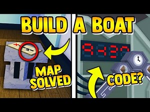 *NEW* MAP & SECRET CODE SOLVED!! | Build a boat for Treasure ROBLOX