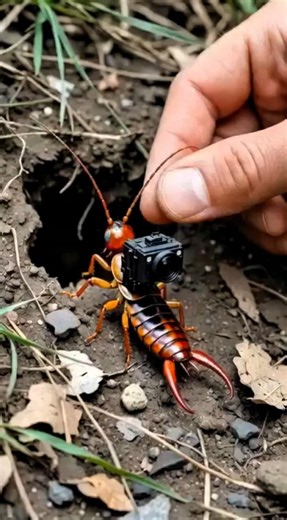 Earwig POV: Inside a Hidden Underground Colony