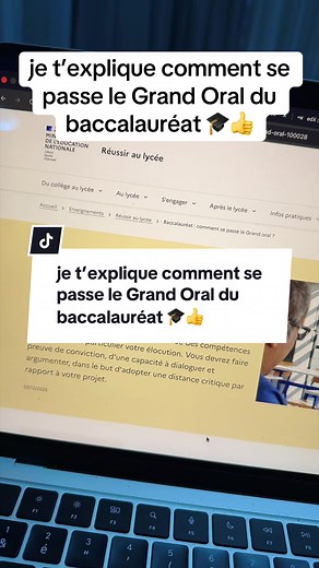 Tout savoir sur le Grand Oral du baccalauréat
