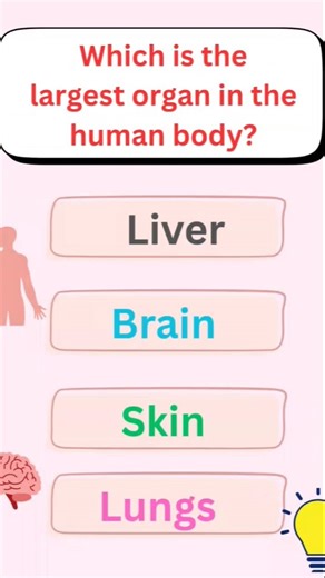 Can You Answer This? Human Anatomy Challenge | Biology General Knowledge #shorts #quiz #viral