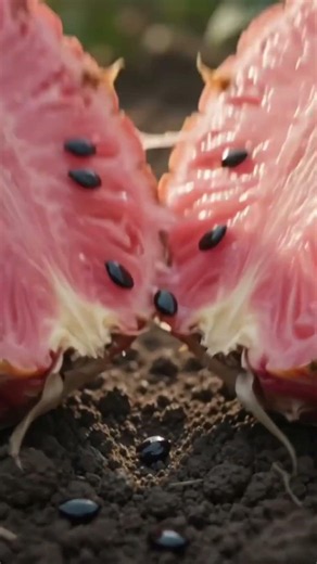 Wait for the pink pineapple to burst! 🍍🌱