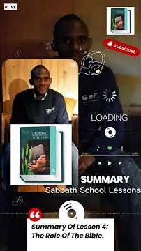Summary Of Monday's Lesson: Scripture, The Authority. #sabbathschoollesson #biblelesson